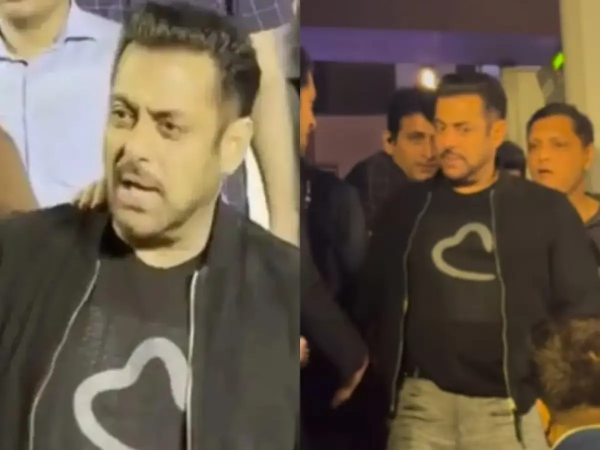 Sitaare Zameen Par premiere: Man tries to breach Salman Khan's security, video goes viral Sitaare Zameen Par premiere: Man tries to breach Salman Khan's security, video goes viral