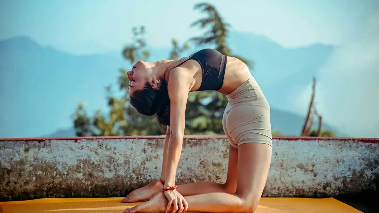 Ardha Ustrasana (Half Camel Pose)