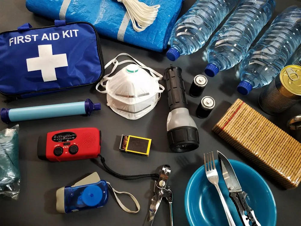 Stock Food, Water and Medical Supplies