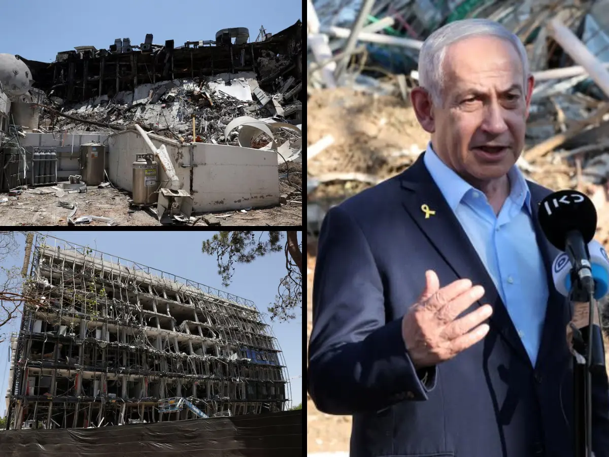 Labs to DNA samples: Images show extent of damage to Israel's Weizmann Institute after Iran's attack, Netanyahu visits site
