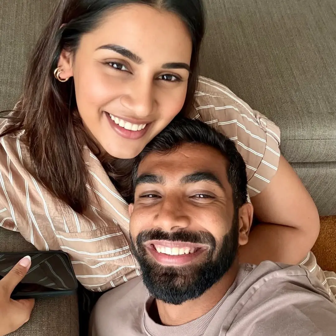 Jasprit Bumrah’s wife Sanjana Ganesan
