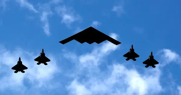 American B-2 stealth bombers takes off from US base amid Iran’s ...