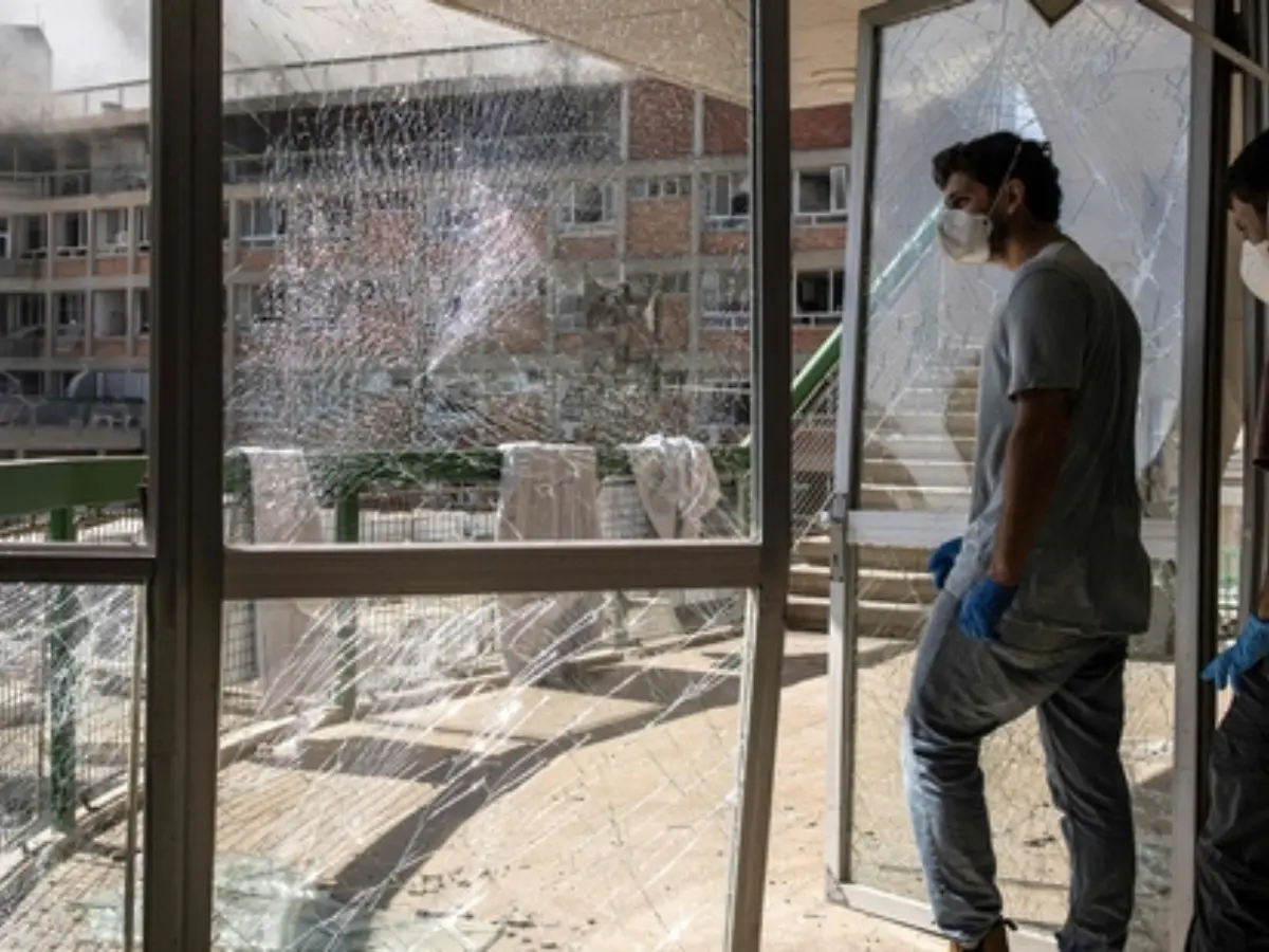 Iran's missile was not targeting  Soroka Hospital?