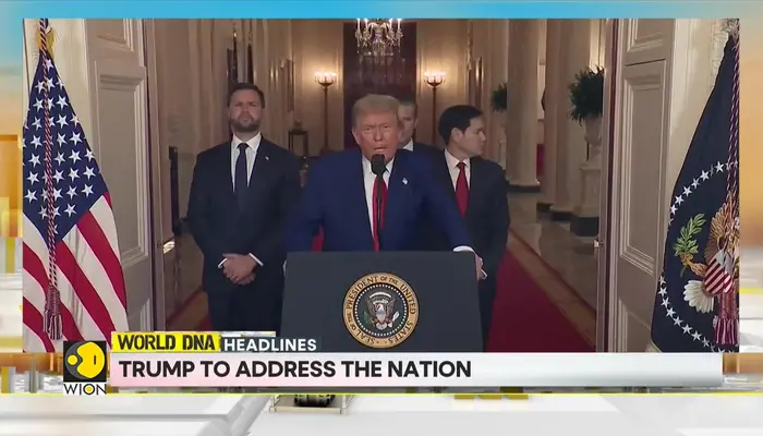  Trump condemns Iran as regional bully after attack on Iran's nuclear sites | US strikes Iran 