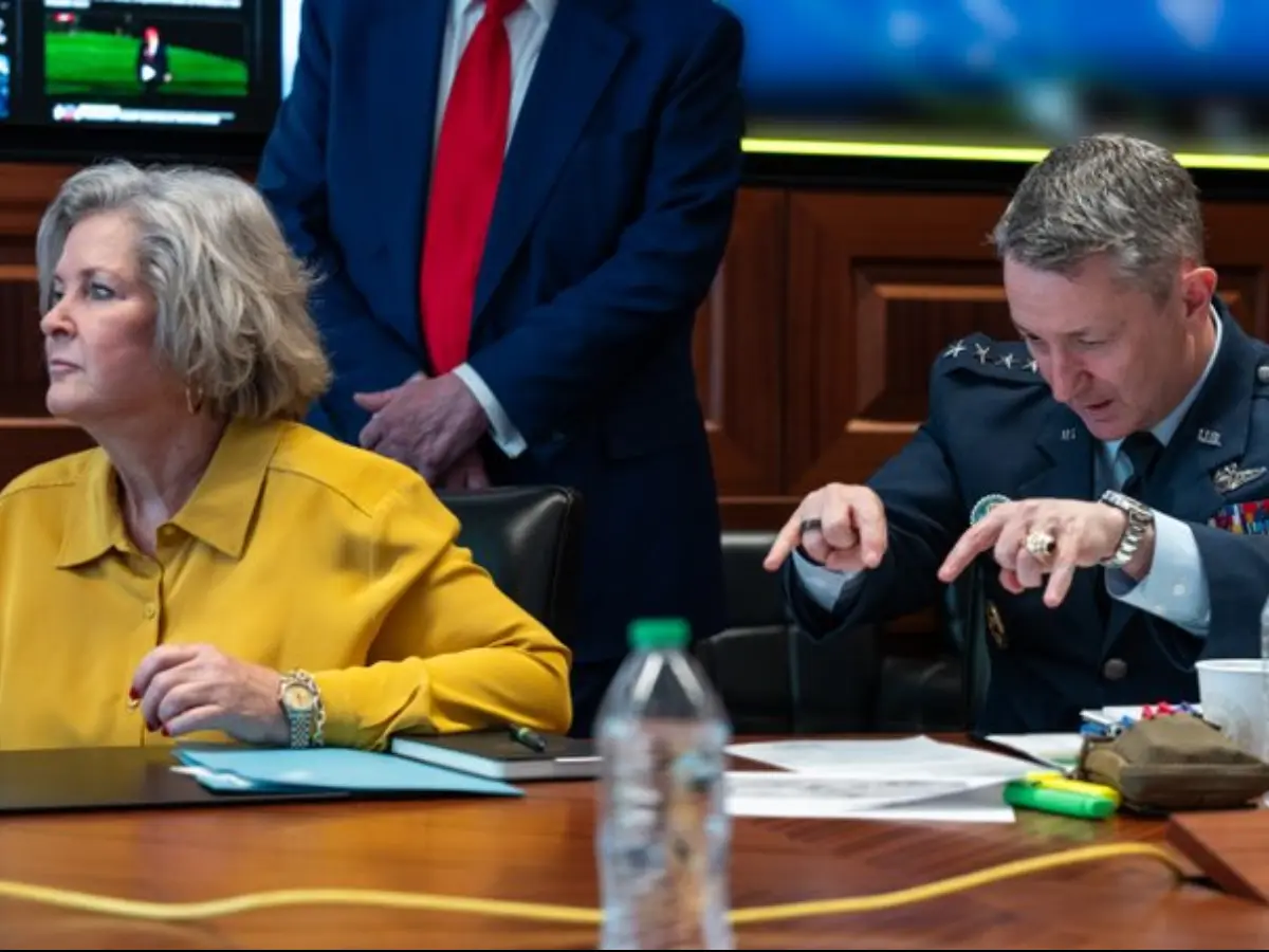 Susie Wiles in Situation Room