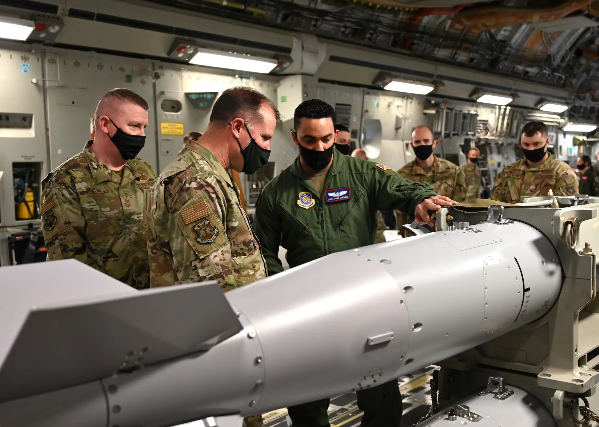 Nuclear capability: B61 and B83 bombs