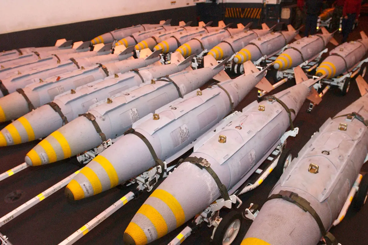 Conventional bombs: JDAMs