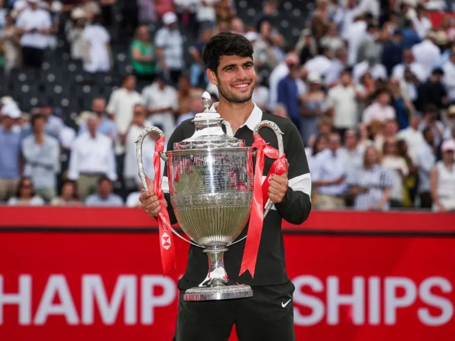 World no. 2 Carlos Alcaraz crowned king of Queen’s for second time