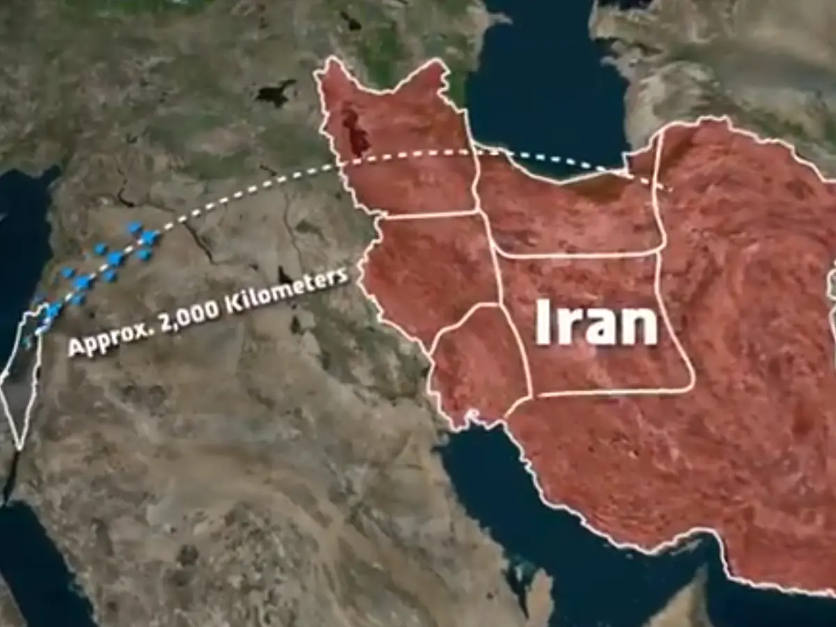  How Israel hit Iran's surface-to-surface missile engine production site that was 2,000 km away 