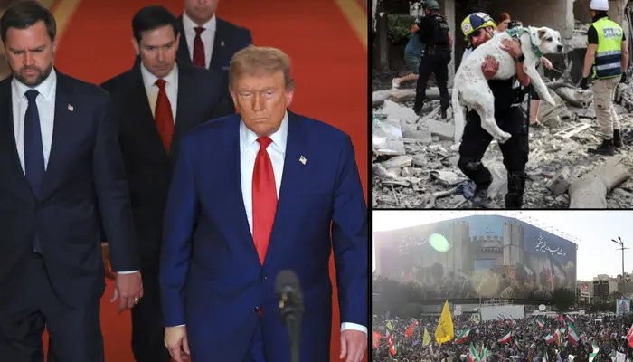  Charred buildings, missiles in the sky and Trump: 10 days of Iran-Israel war, images show how it unfolded 