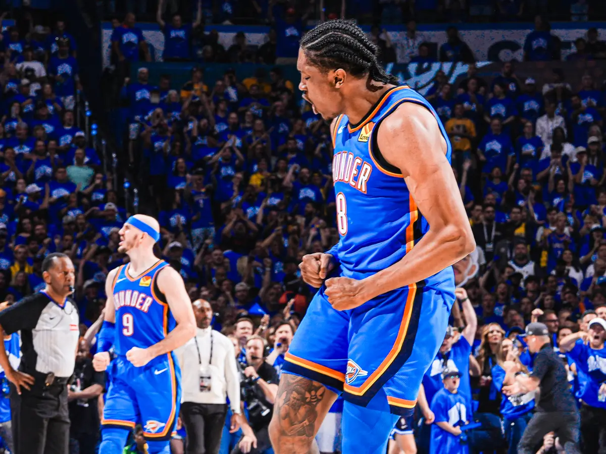 Resolute Oklahoma City Thunder clinch maiden NBA title, beat Indiana Pacers in decisive seventh game Resolute Oklahoma City Thunder clinch maiden NBA title, beat Indiana Pacers in decisive seventh game
