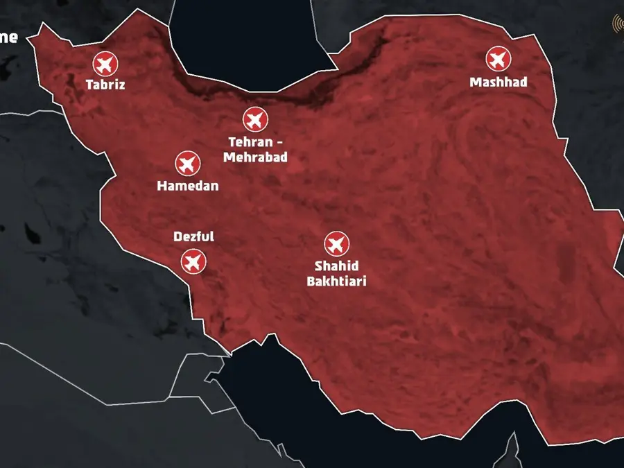 WATCH-Israel attacks Iran airfields, destroys F-14 jet, missile storage sites
