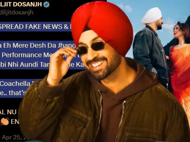 Diljit Dosanjh's controversies: From misspelling Punjab to casting Pakistani actress Hania Aamir