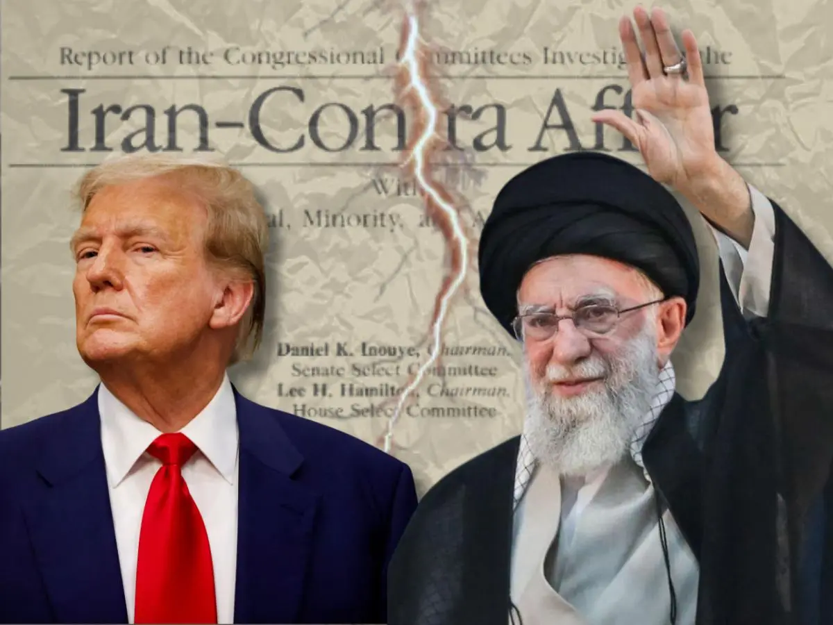 What was Iran-Contra affair, a political scandal that nearly brought down a US President?