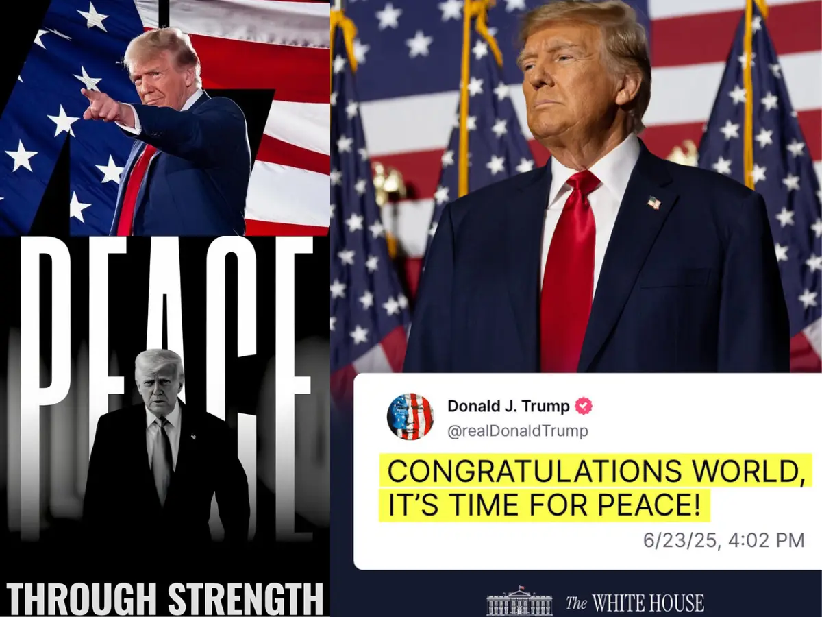 Trump announced ceasefire between Iran and Israel