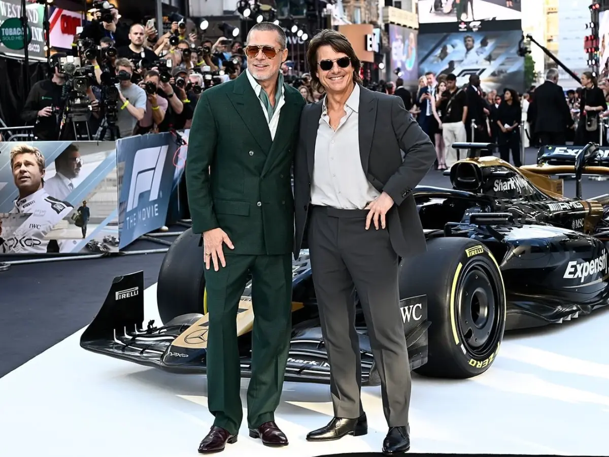  F1 London premiere: Tom Cruise makes surprise appearance, reunite after 24 years 