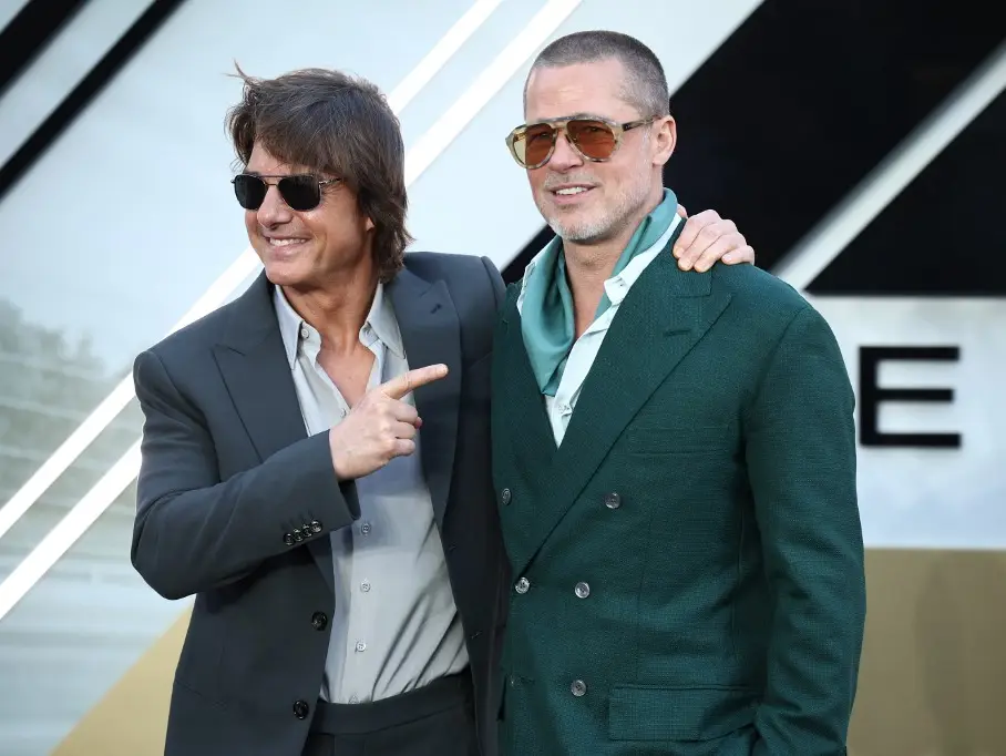 This is not a drill! Tom Cruise comes to cheer pal Brad Pitt’s at F1: The Movie’s London premiere