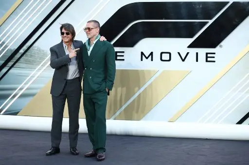 Tom Cruise attends London premiere of F1: The Movie