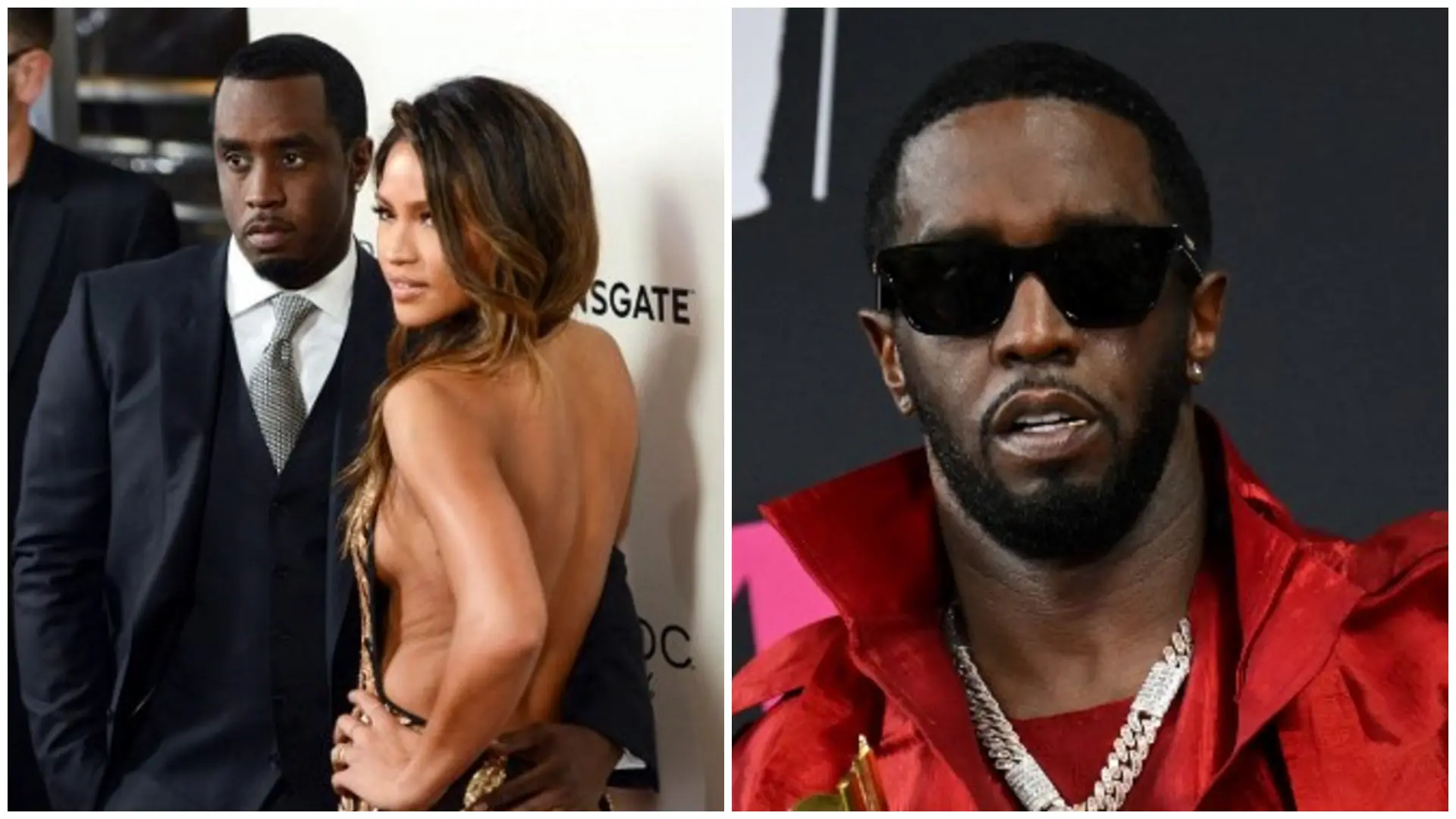 Sean Combs and Cassie Ventura when they were dating.