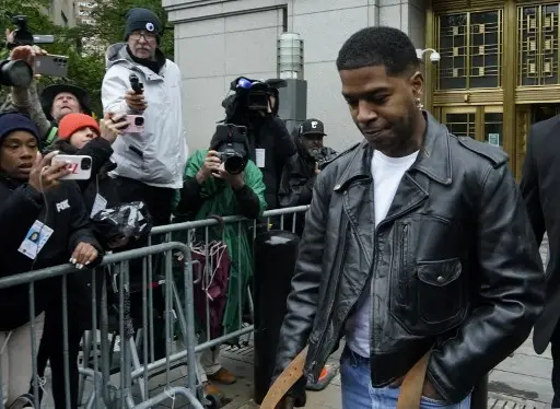 Kid Cudi, a rapper, at the Sean Combs hearing