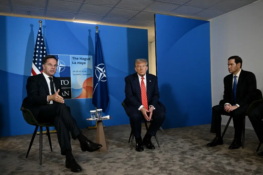 Trump at NATO summit hails Iran-Israel ceasefire as 'tremendous victory for everyone'