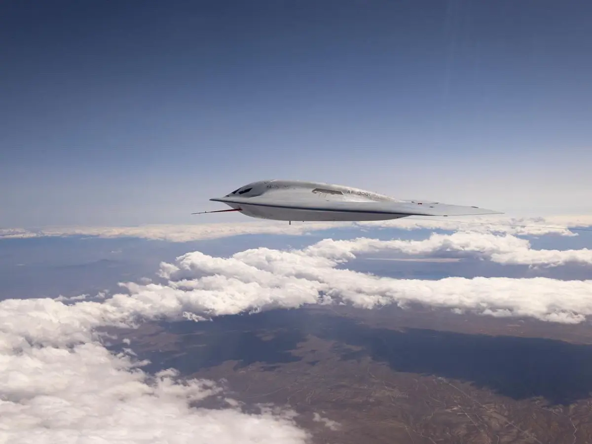 US Air Force Releases First Images Of 'B-21 Raider'