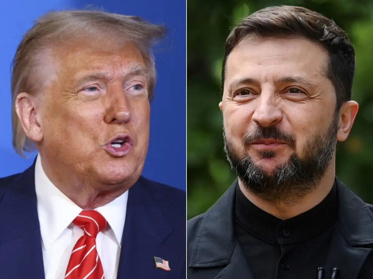 ‘Putin is difficult’: Trump says after ‘very nice’ meeting with Zelensky at NATO summit