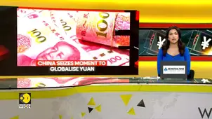 China pushes yuan as dollar faces strain