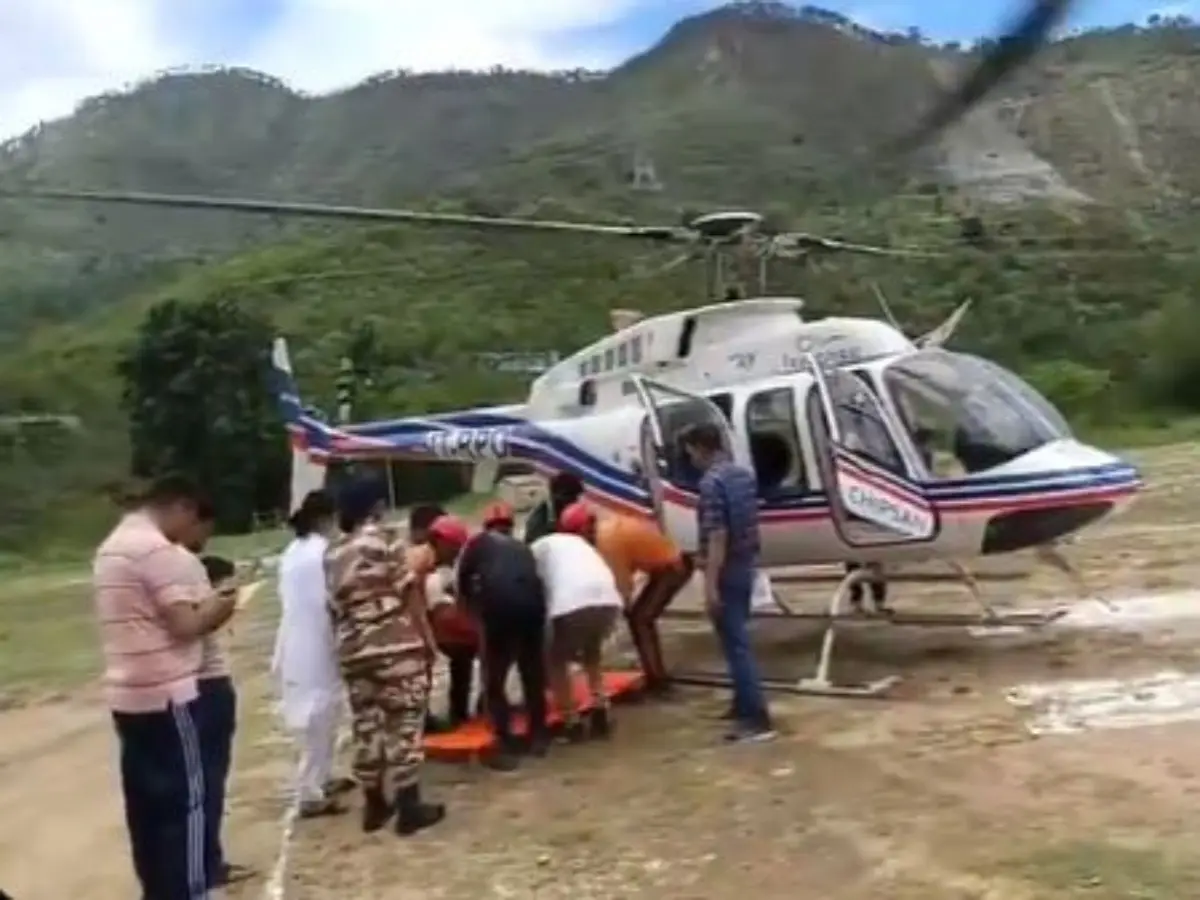 Bus carrying Char Dham pilgrims falls into Alaknanda river, 2 dead, many feared missing Bus carrying Char Dham pilgrims falls into Alaknanda river, 2 dead, many feared missing