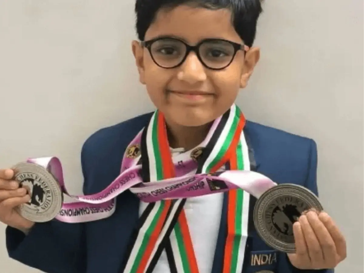 Aarit Kapil, 9-year-old New Delhi boy, shocks chess world no.1 Magnus Carlsen with draw, who is he? Aarit Kapil, 9-year-old New Delhi boy, shocks chess world no.1 Magnus Carlsen with draw, who is he?