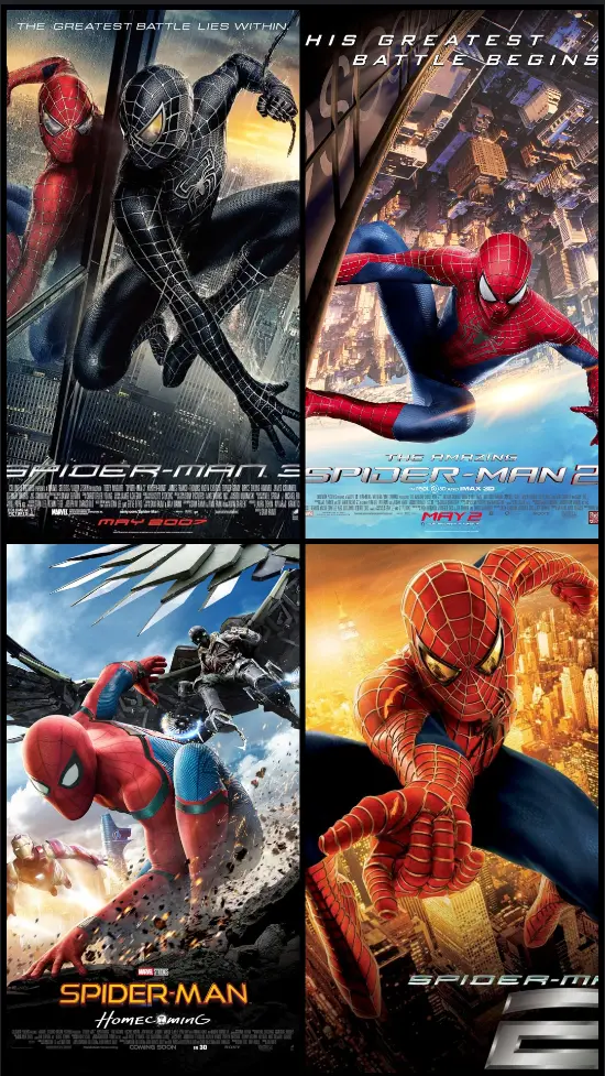 All the Spider-Man movies ranked from best to worst