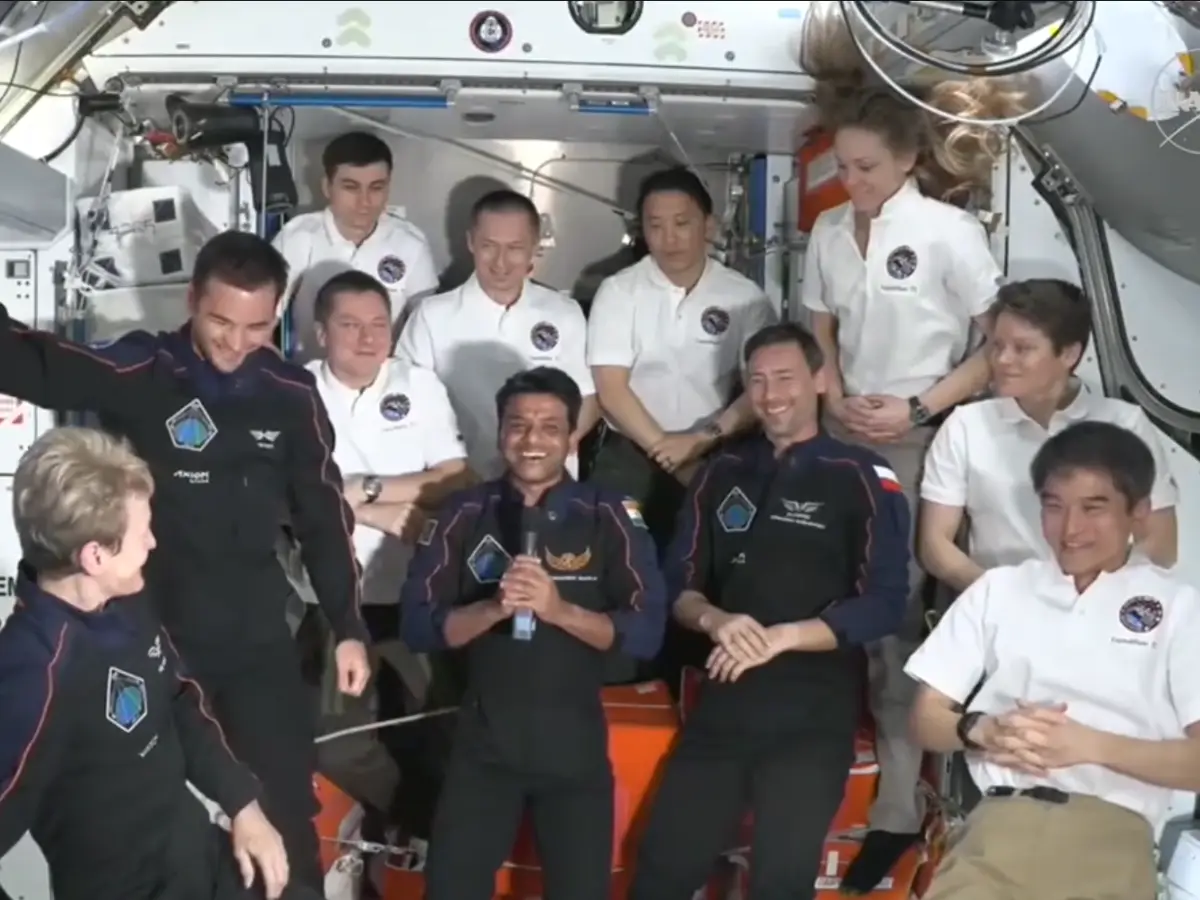 HIGHLIGHTS | Axiom 4 Mission Landing: Shubhanshu Shukla makes first remarks on ISS, says 'been a wonderful ride'