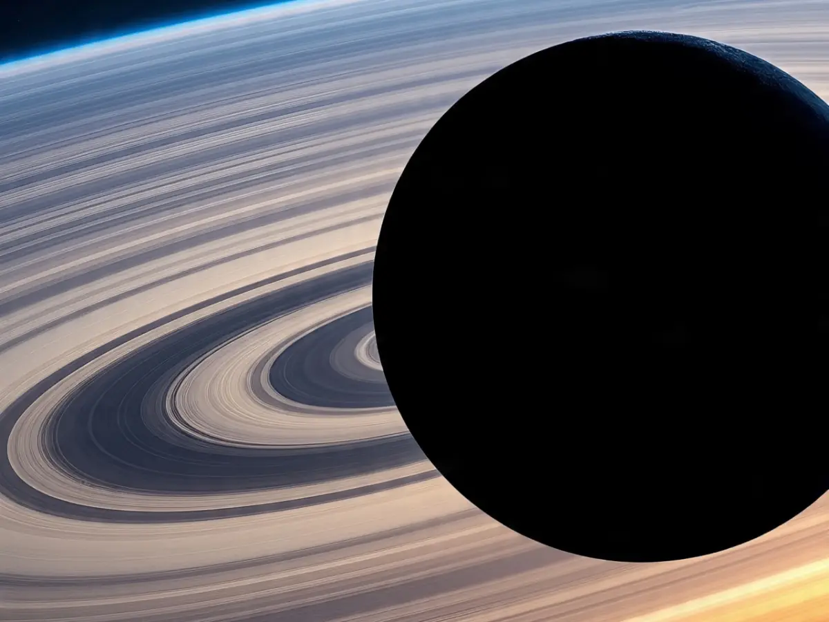 Rare celestial show: A 'black hole' will cross through Saturn, except it is...
