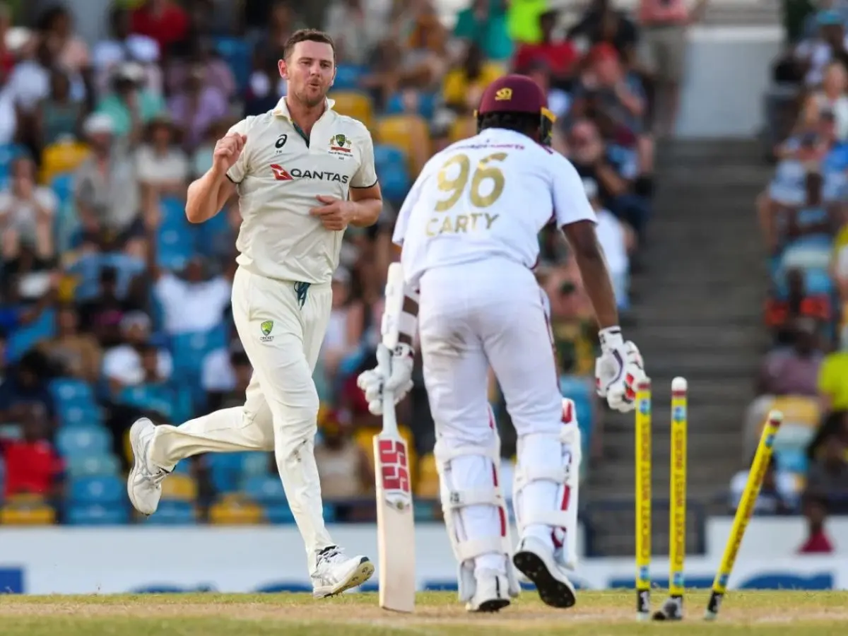 WI vs AUS: Hazlewood routs West Indies as Australia crush host to win first Test WI vs AUS: Hazlewood routs West Indies as Australia crush host to win first Test