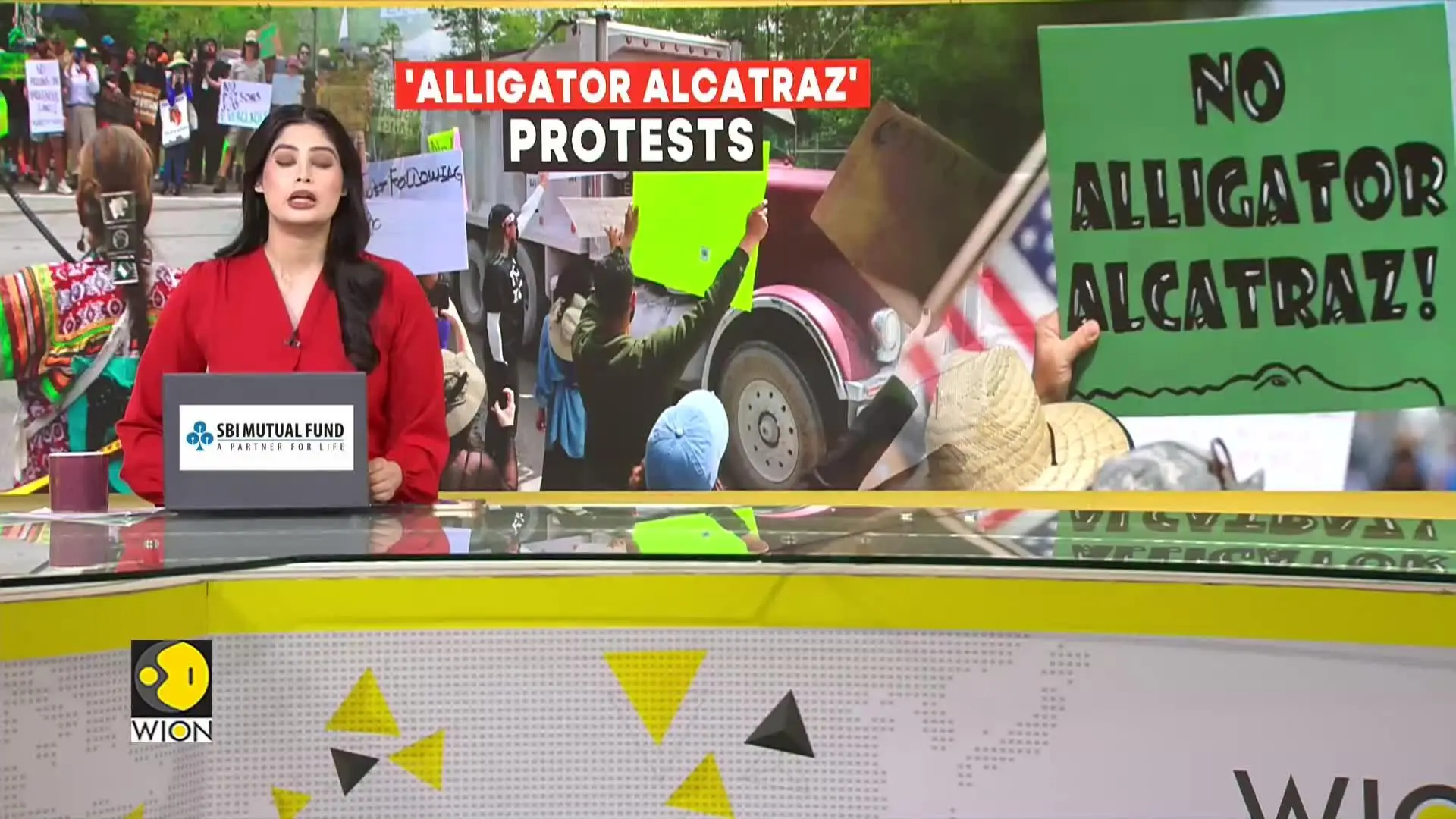 Protesters say 'Alligator Alcatraz' is not good for wildlife