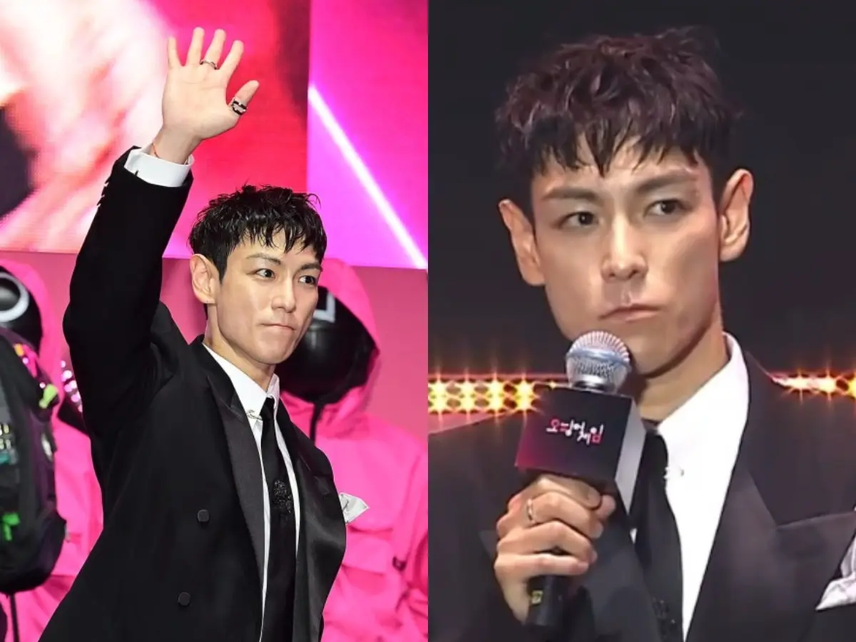 Former BIGBANG Member T.O.P Makes Public Appearance at Squid Game Season 3 Event