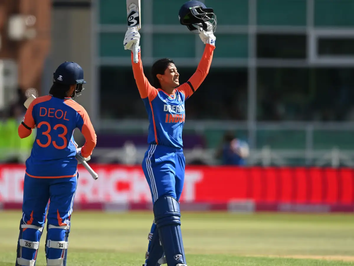 Smriti Mandhana scripts history as India crush England by 97 Runs in Nottingham