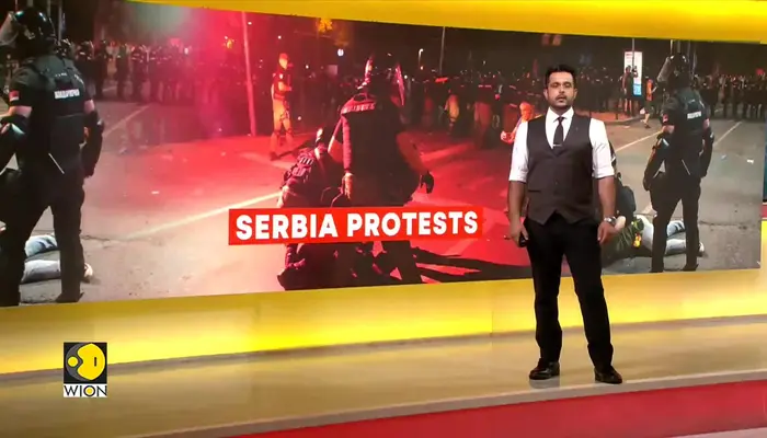 Mass protests in Serbia after student arrests, thousands rally against President Vucic