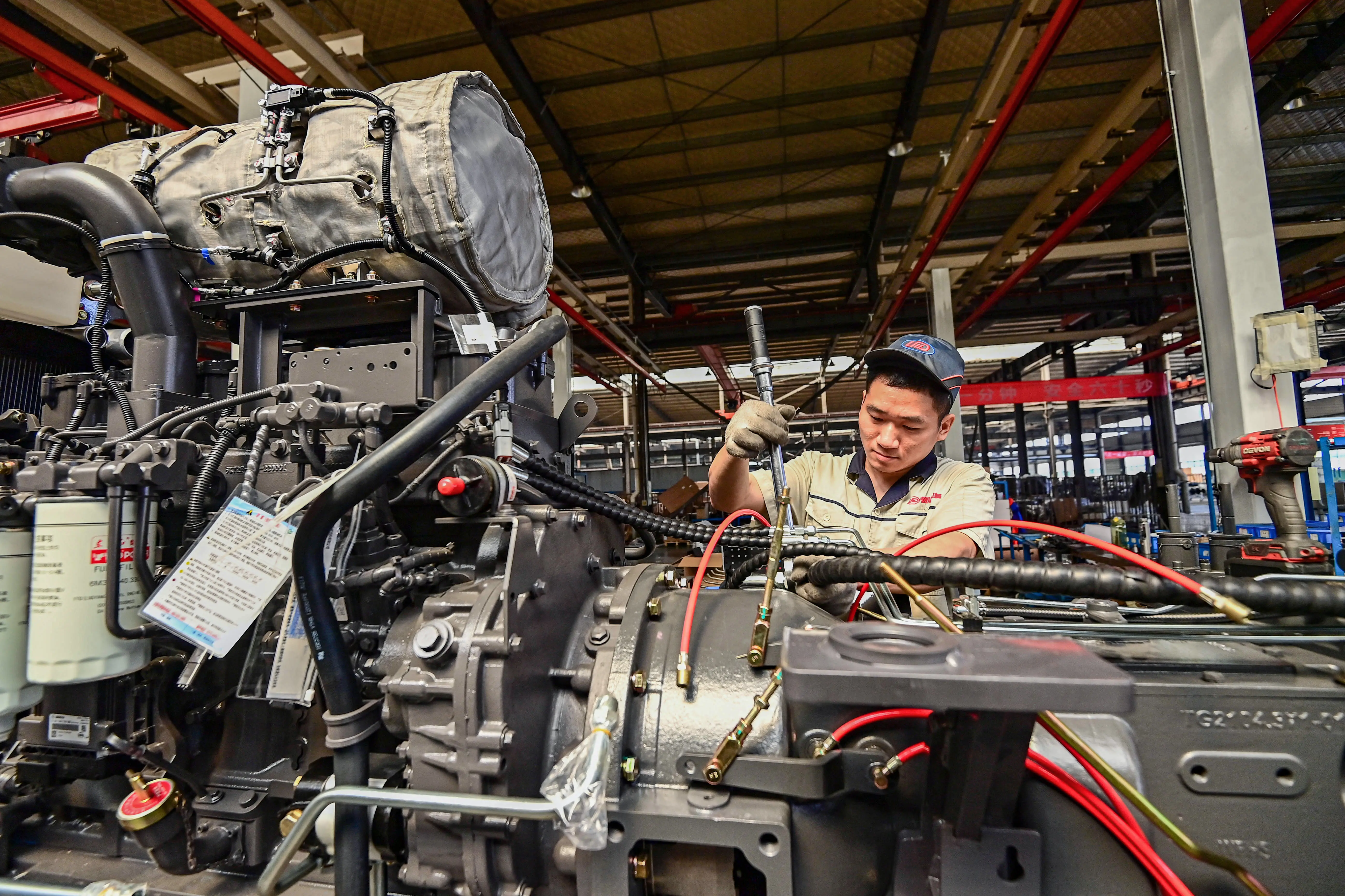 China’s manufacturing contracts for third straight month despite trade truce and stimulus push