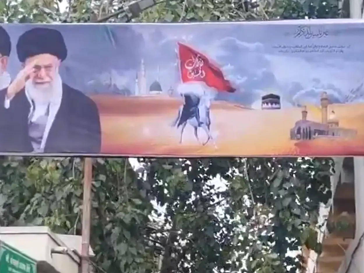  Tensions flare in Pune after Ayatollah Khamenei's poster, Iran's flag surface 