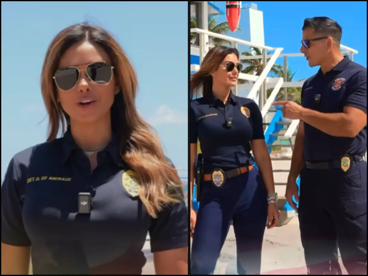 'World's hottest police officer' goes viral as Fourth of July approaches