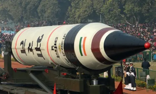 Advantage Agni-5 Missile
