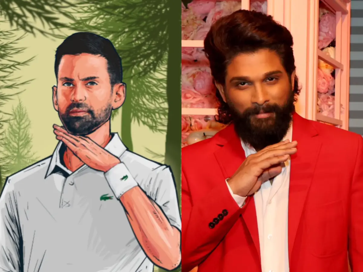 Wimbledon 2025: 'Pushpa Raj' at All England Club as Djokovic does Allu Arjun in hunt for record grand slam