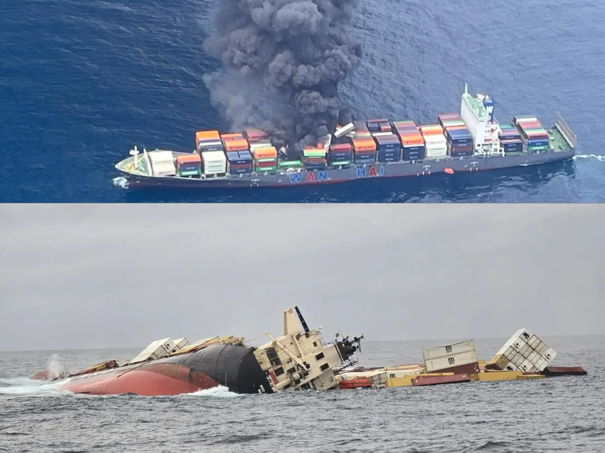 Both foreign ship disasters off Kerala covered under insurance, says Indian government Both foreign ship disasters off Kerala covered under insurance, says Indian government