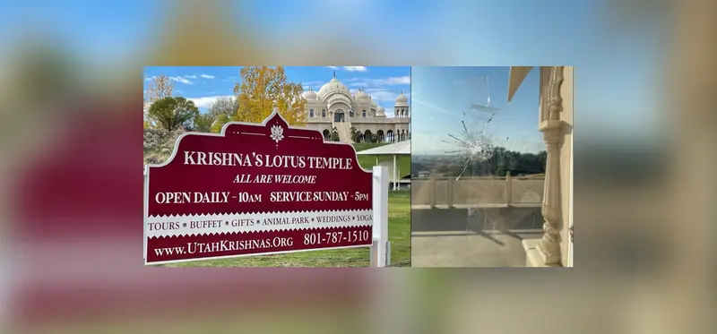 Hate crime? ISKCON temple in Utah riddled with '20 to 30' bullets while devotees were inside Hate crime? ISKCON temple in Utah riddled with '20 to 30' bullets while devotees were inside