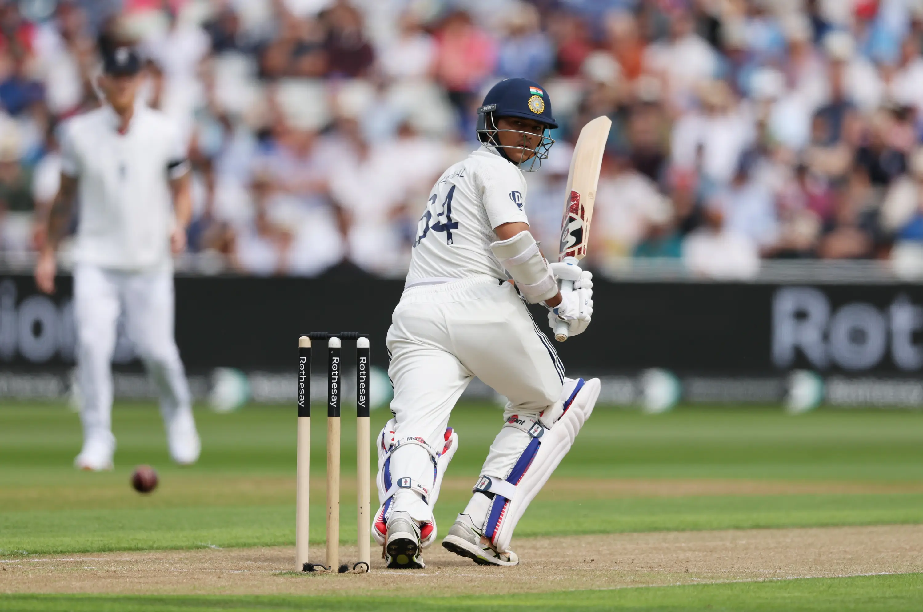 Yashasvi Jaiswal scores fifty in second Test vs England