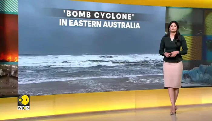  Bomb Cyclone Pummels Australia's East Coast 