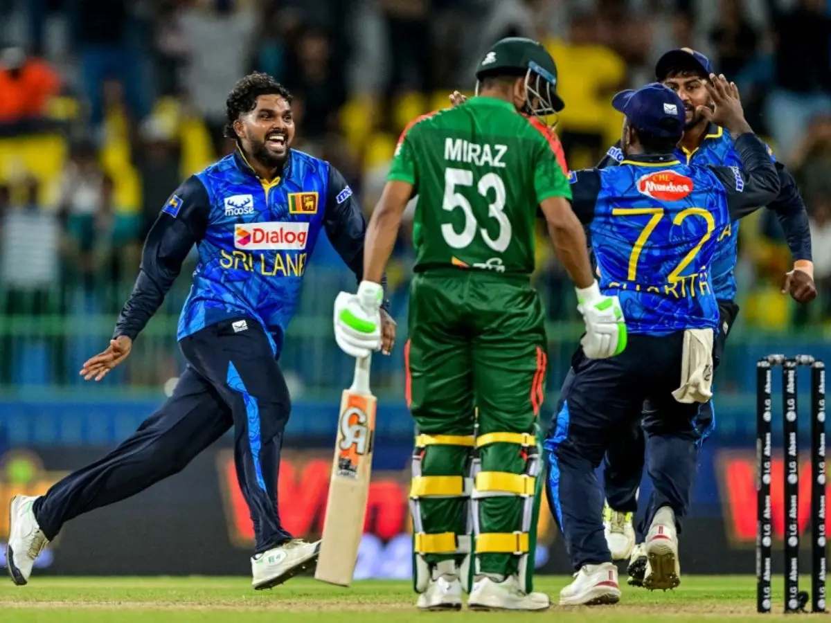 Bangladesh lose seven wickets for five runs to concede ODI series opener to Sri Lanka