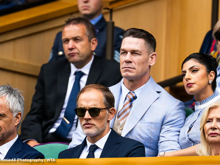 WWE champion John Cena shares spotlight with THIS football great at Wimbledon 2025