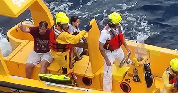 Girl Falls Overboard Disney Cruise, Father Rescues Daughter